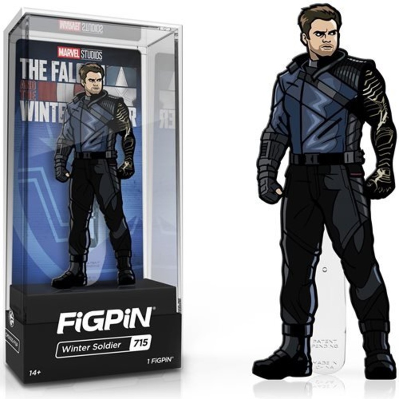 Marvel The Falcon and the Winter Soldier: FiGPiN Enamel Pin Winter Soldier [715]