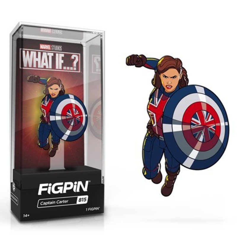Marvel What If: FiGPiN Enamel Pin Captain Carter [815]