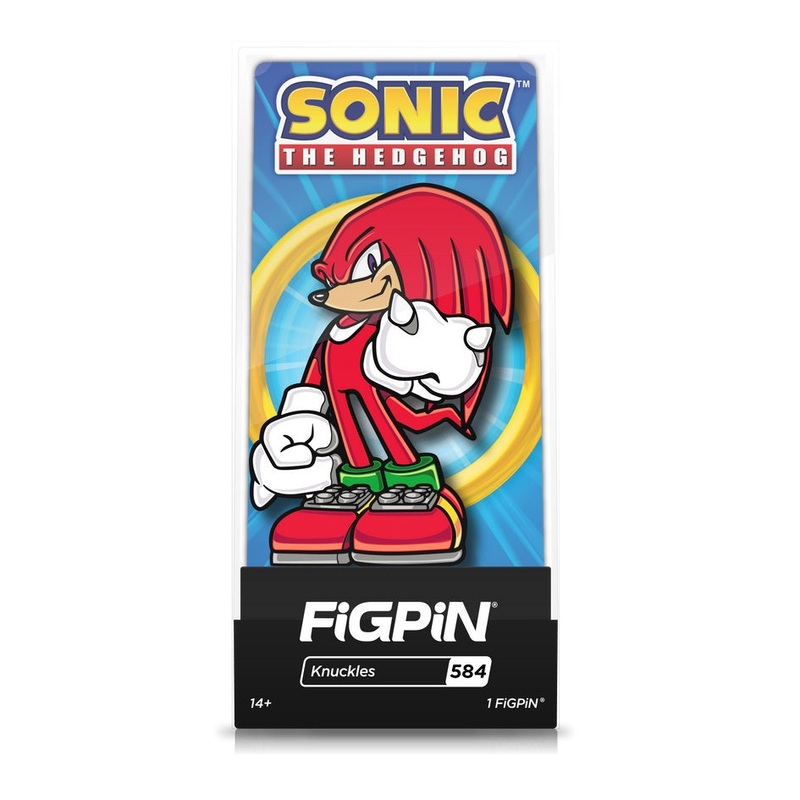 Sonic The Hedgehog: FiGPiN Enamel Pin Knuckles [584]