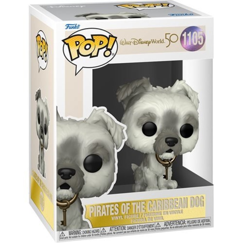 Walt Disney World 50th Pop! Vinyl Figure Pirates of the Caribbean Dog w/Keys [1105]