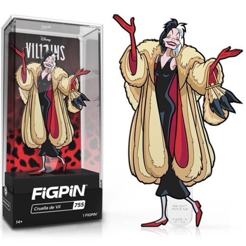 Disney 101 Dalmations: FiGPiN Enamel Pin Cruella de Vil [755]