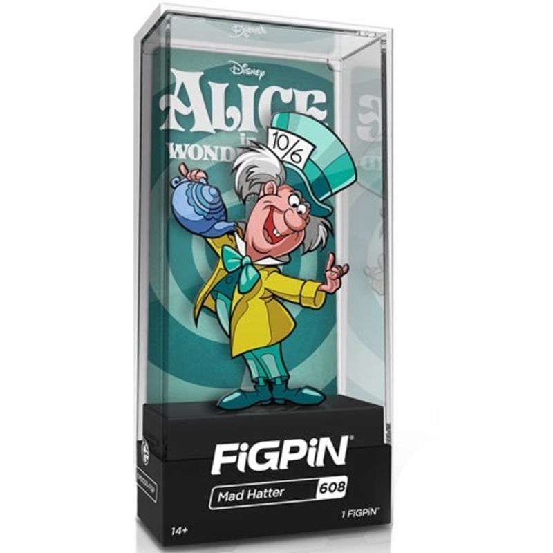 Disney Alice in Wonderland: FiGPiN Enamel Pin Mad Hatter [608]
