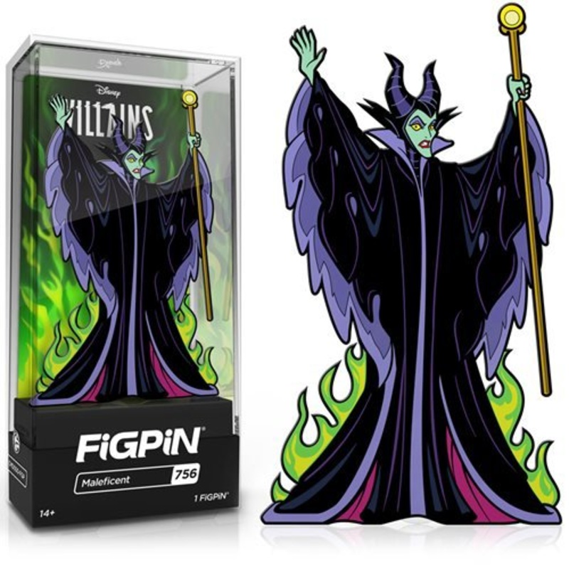 Disney Sleeping Beauty: FiGPiN Enamel Pin Maleficent [756]