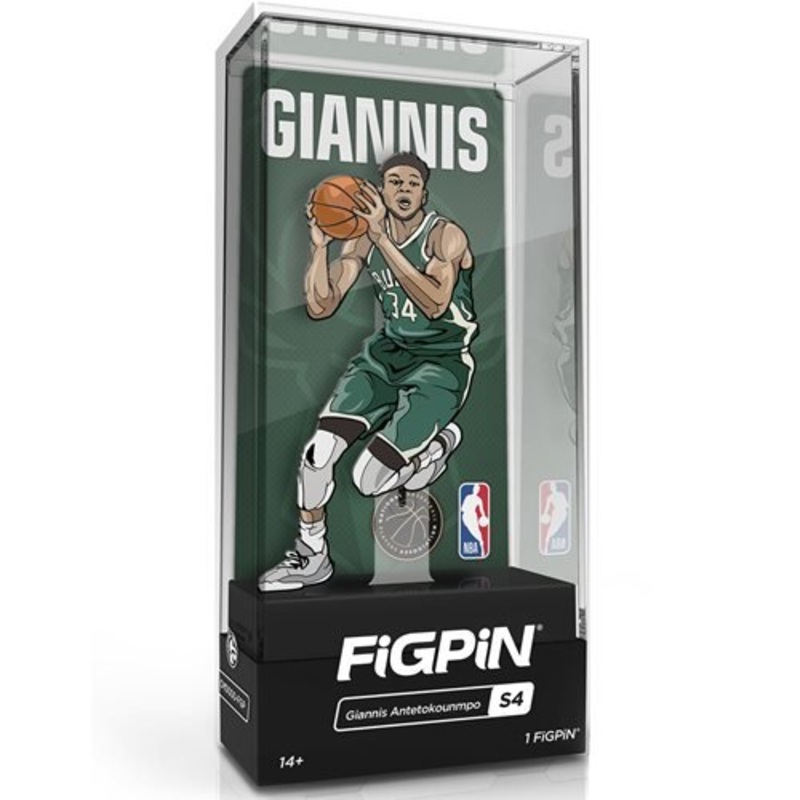 NBA Milwaukee Bucks FiGPiN Enamel Pin Giannis Antetokounmpo [S4]