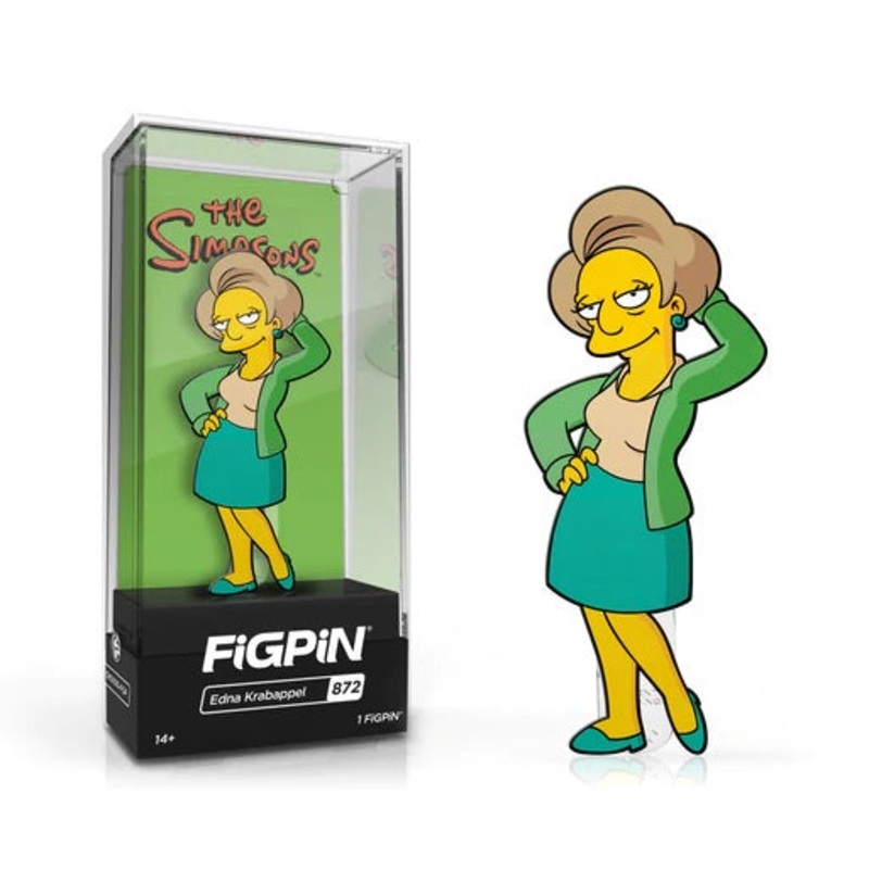 The Simpsons: FiGPiN Enamel Pin Edna Krabappel [872]