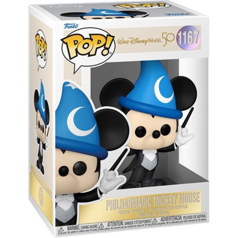 Walt Disney World 50th Pop! Vinyl Figure Philharmagic Mickey Mouse [1167]