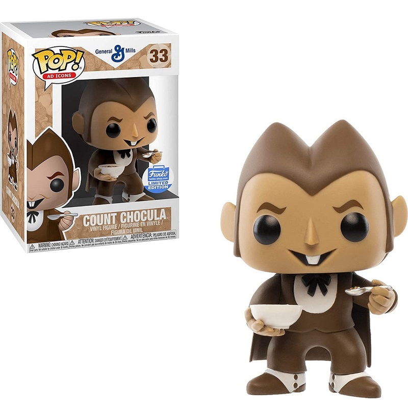 Ad Icon Pop! Vinyl Figure General Mills Count Chocula with Cereal Bowl [Funko-Shop] [33]