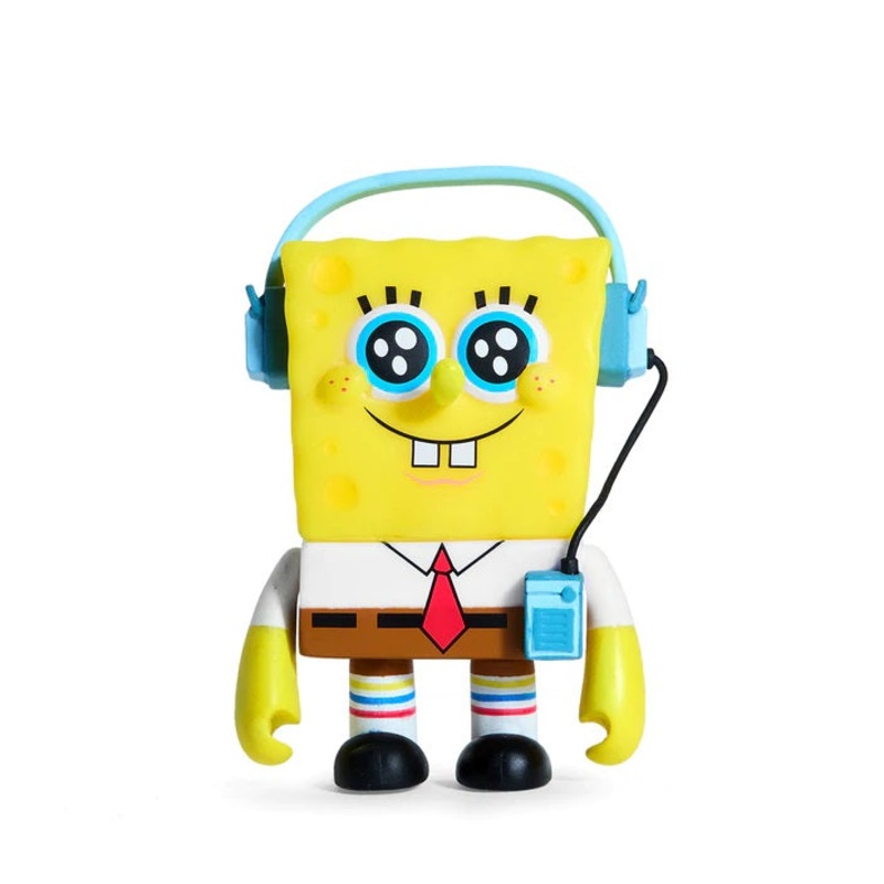Kidrobot A Cavalcade of Spongebob Squarepants Vinyl Mini Figure: Tunes N’ Grooves