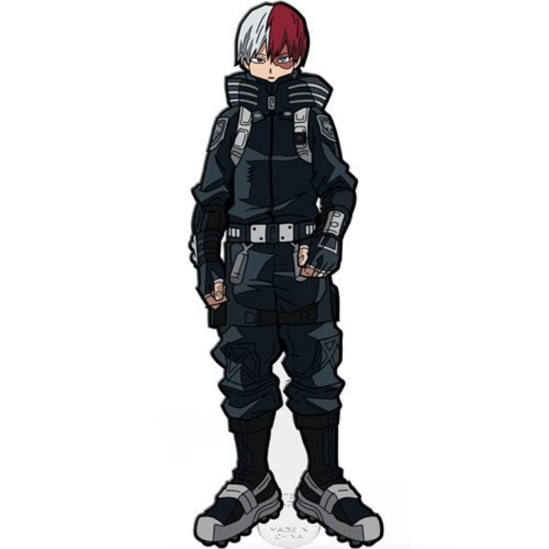 My Hero Academia World Heroes’ Mission: FiGPiN Enamel Pin Shoto Todoroki [842]