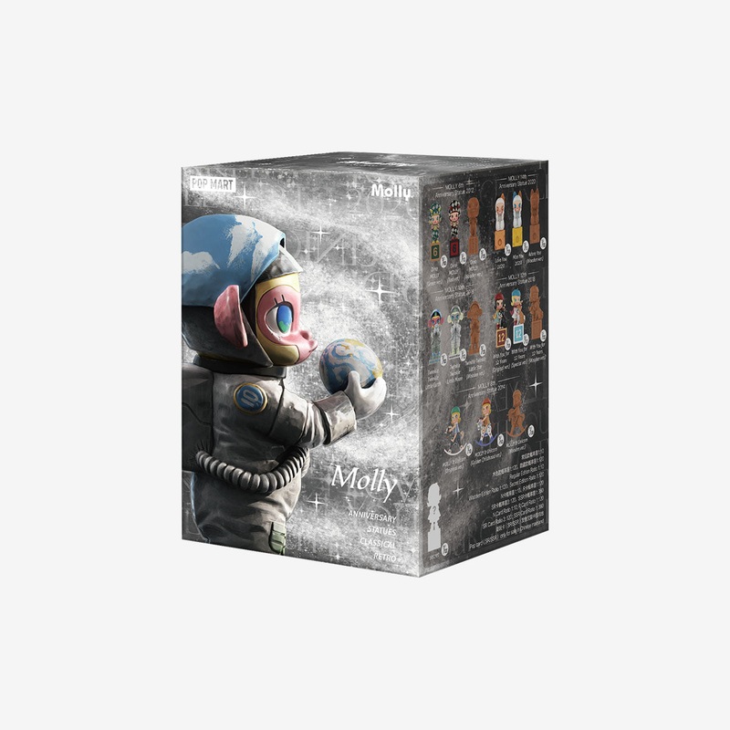 POP MART MOLLY Anniversary Statues Classical Retro Series Figures [1 Blind Box]