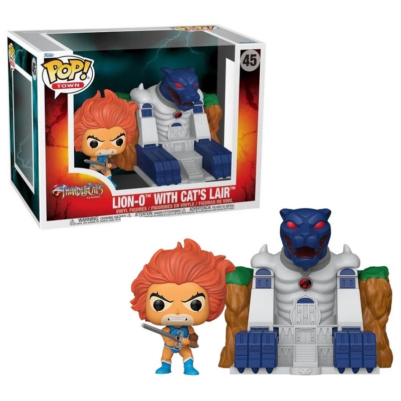 Thundercats Pop! Town Lion-O with Cat’s Lair [45]