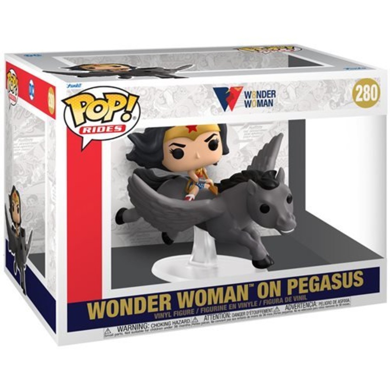 Wonder Woman 80th Pop! Vinyl Rides Wonder Woman on Pegasus [280]