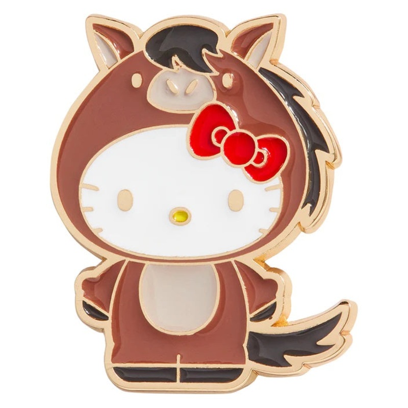 Kidrobot Hello Kitty Chinese Zodiac Enamel Pin – Year of the Horse
