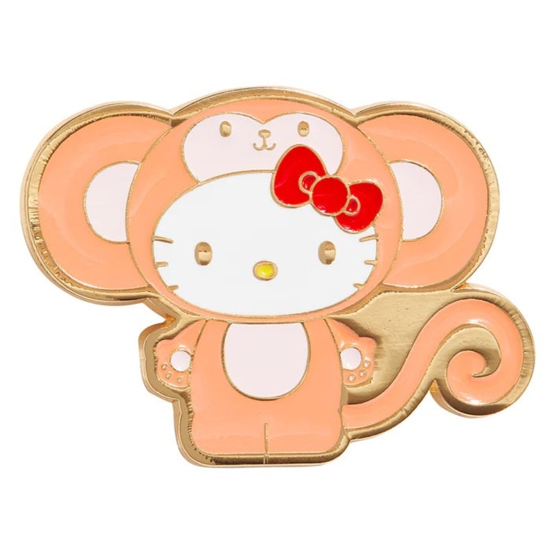 Kidrobot Hello Kitty Chinese Zodiac Enamel Pin – Year of the Monkey