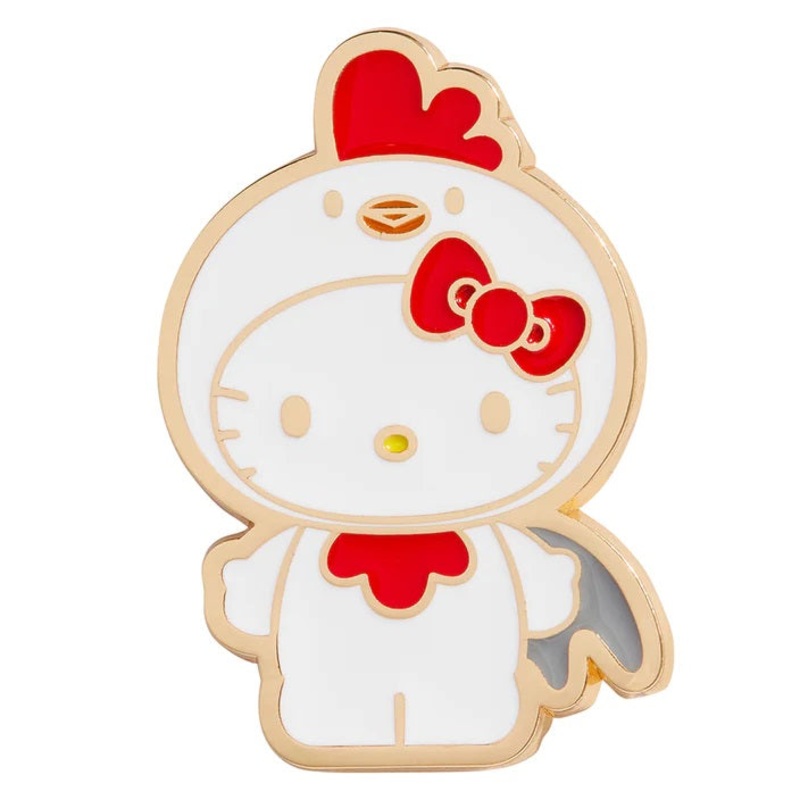 Kidrobot Hello Kitty Chinese Zodiac Enamel Pin – Year of the Rooster