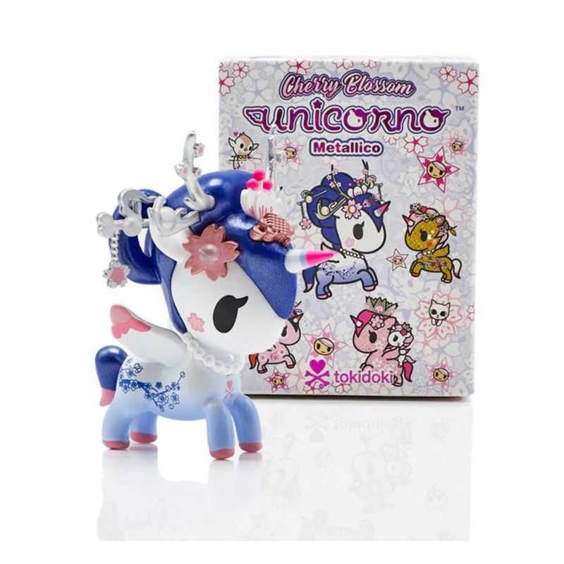 Tokidoki Cherry Blossom Metallico Unicorno: (1 Blind Box)