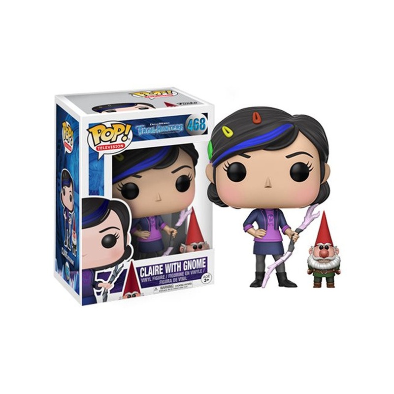 Trollhunters Pop! Vinyl Figure Claire with Gnome [468]