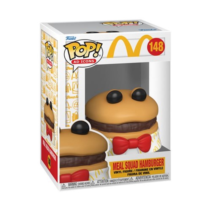 Ad Icons Pop! Vinyl Figure McDonald’s Meal Squad Hamburger [148]