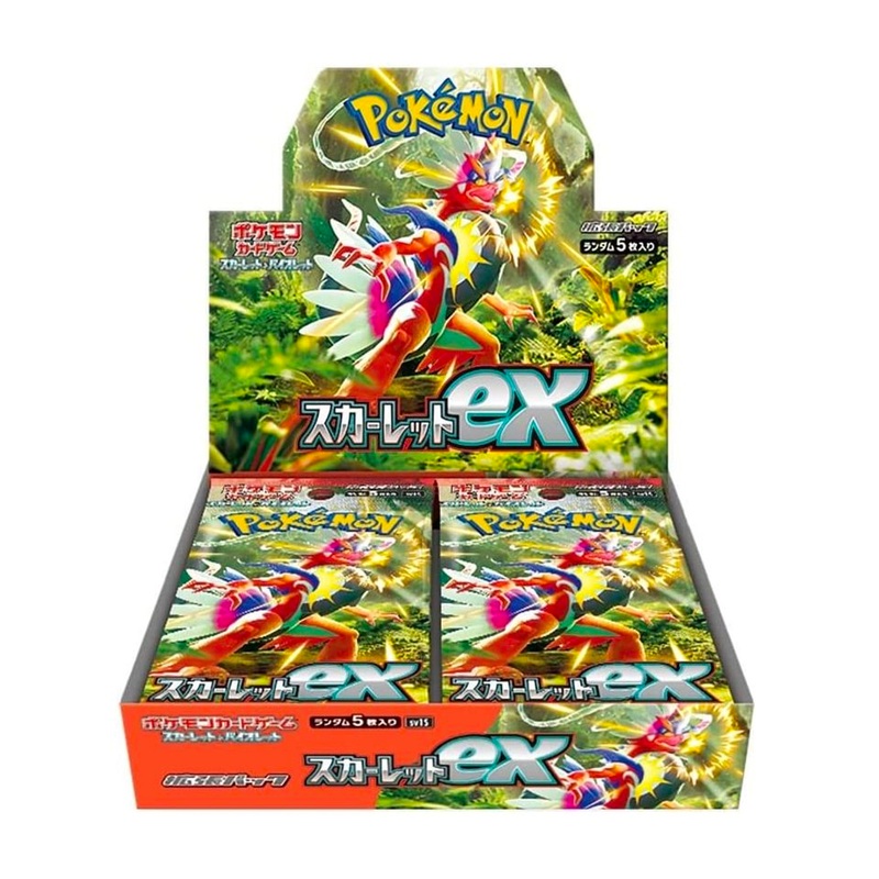 Pokemon Card Game TCG Scarlet & Violet SV1V – Scarlet ex (Japanese) Booster Box