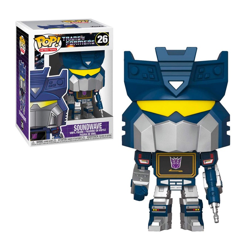 Transformers Retro Toys Pop! Vinyl Figure Soundwave [26]