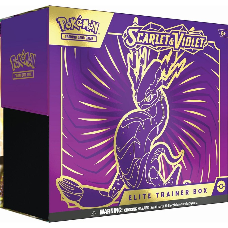 Pokemon Trading Card Game Scarlet & Violet Elite Trainer Box – Violet Box