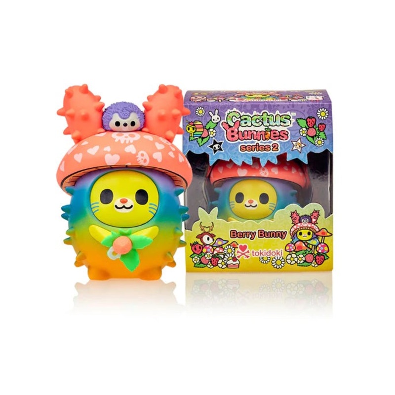 Tokidoki Cactus Bunnies Series 2 – Berry Bunny Figure