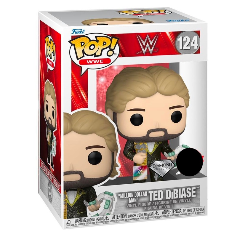 WWE Pop! Vinyl Figure Million Dollar Man Ted Dibiase (Diamond Collection)(SE)[124]