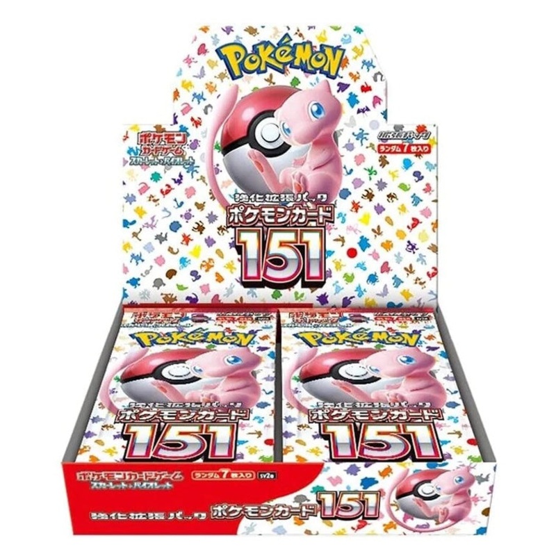 Pokemon Scarlet & Violet sv2a 151 (Japanese) Booster Box