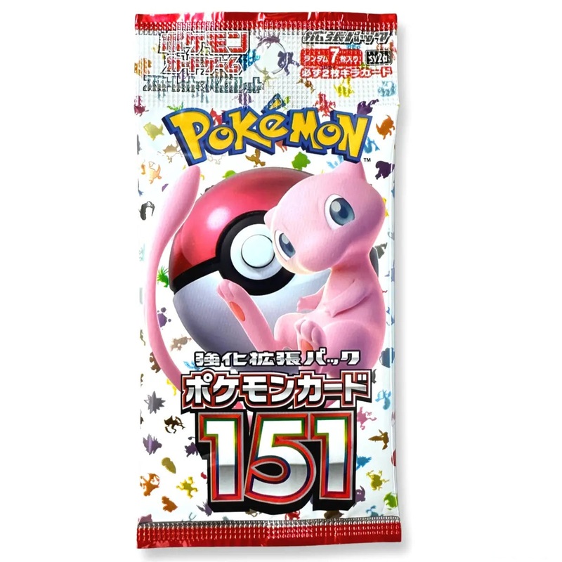 Pokemon TCG Scarlet & Violet sv2a 151 (Japanese) Booster Pack