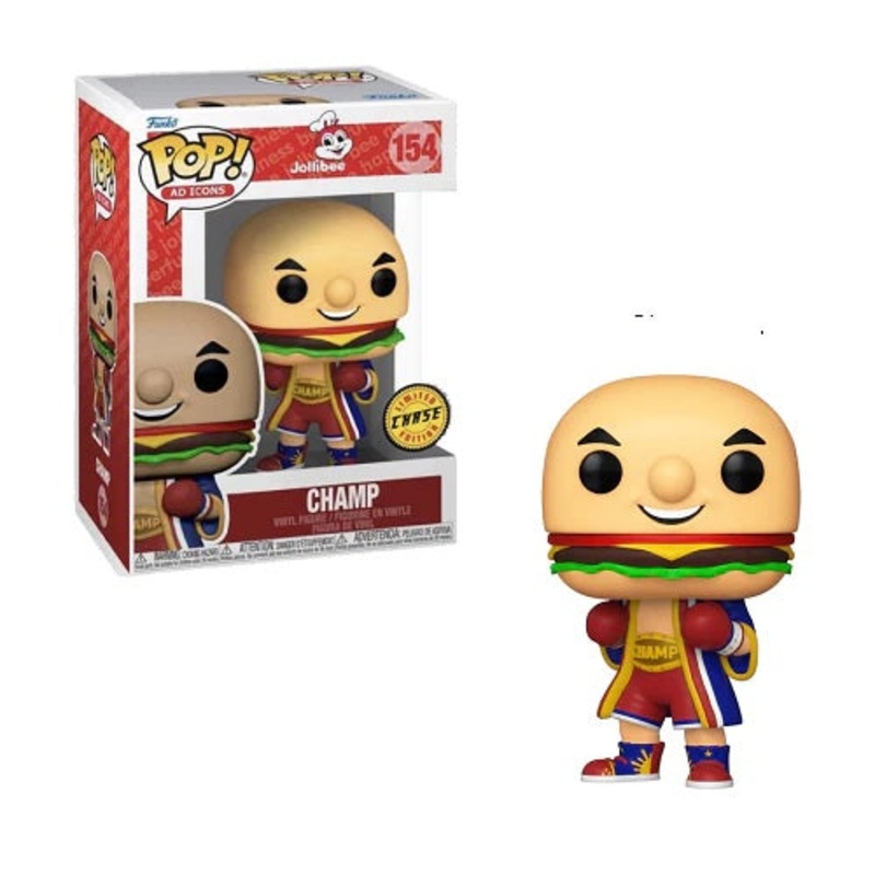 Ad Icons Pop! Vinyl Figure Metallic Champ [Chase] [Jollibee] [154]