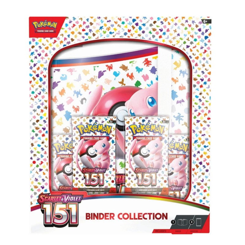 Pokemon Trading Card Game Scarlet & Violet 151 Binder Collection