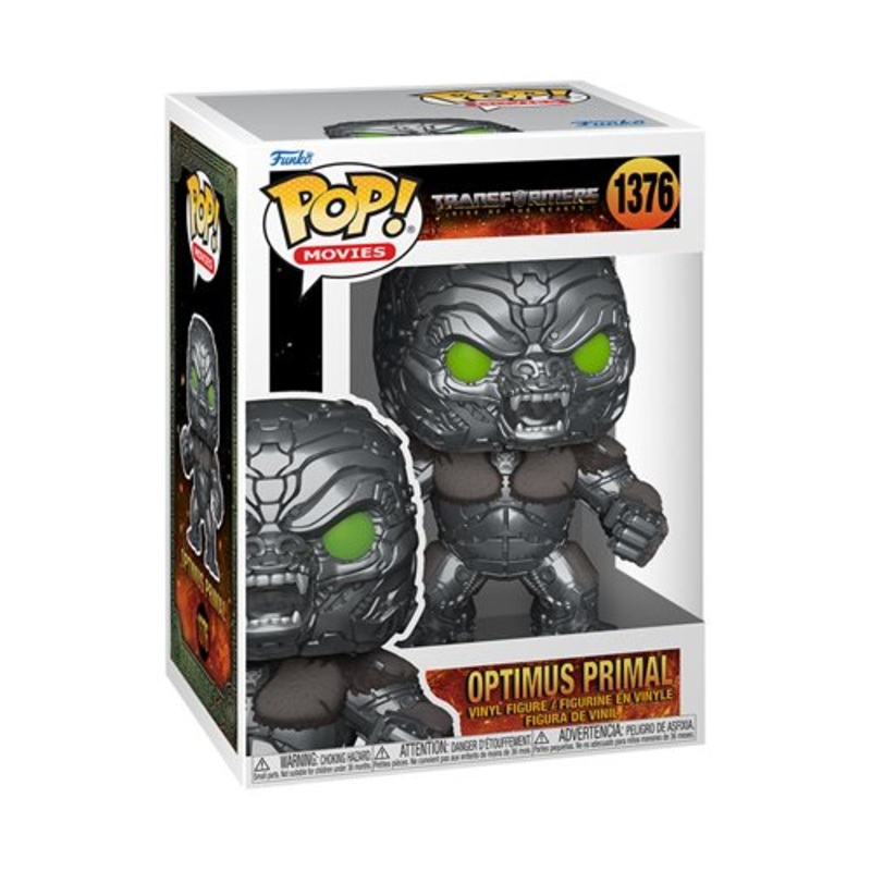 Transformers Rise of the Beasts Pop! Vinyl Figure Optimus Primal [1376]