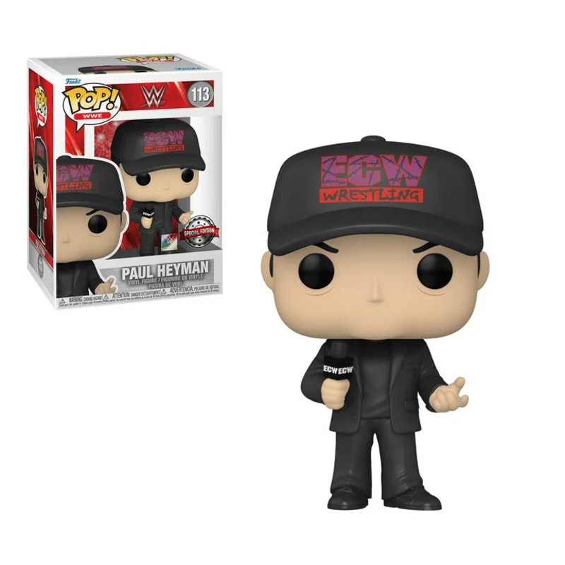 WWE Pop! Vinyl Figure Paul Heyman (SE) [113]