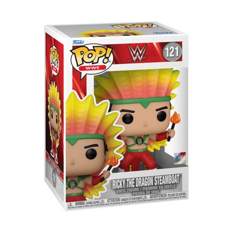 WWE Pop! Vinyl Figure Ricky The Dragon Steamboat [121]