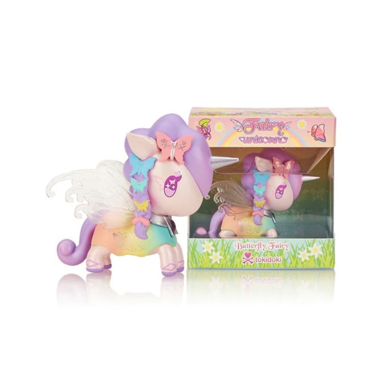 Tokidoki Fairy Unicorno Butterfly Fairy Figure