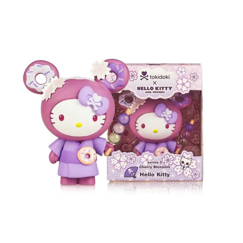 Tokidoki x Hello Kitty and Friends Series 3 – Ube Purple Donutella Hello Kitty
