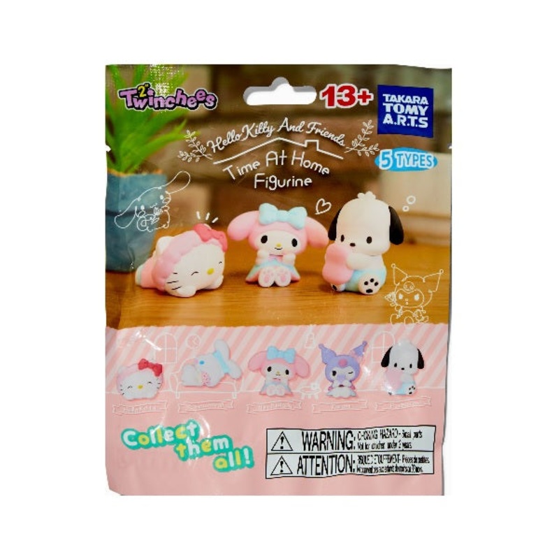 Twinchees Hello Kitty and Friends Time at Home Figurine [1 Blind Bag]