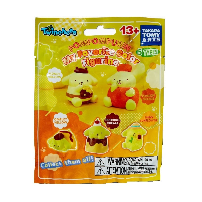 Twinchees Pompompurin My Favorite Color Figurine [1 Blind Bag]
