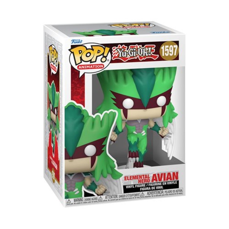 Yu Gi Oh Pop! Vinyl Figure Elemental Hero Avian [1597]
