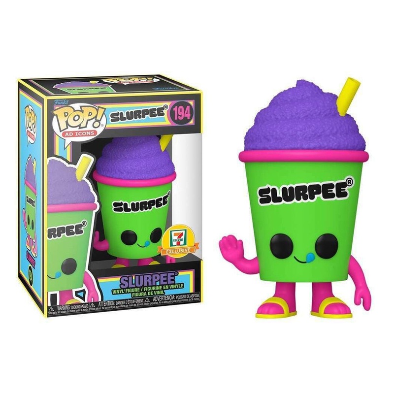 Ad Icons Pop! Vinyl Figure 7-11 Grape Slurpee (Blacklight | Purple) [194]