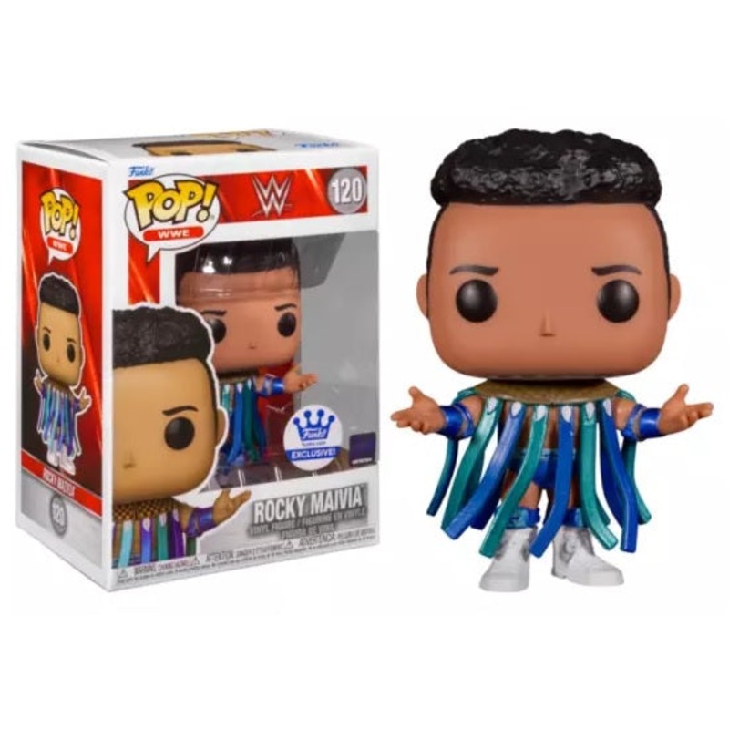 WWE Pop! Vinyl Figure Rocky Maivia [Metallic] [Funko Shop Exclusive] [120]
