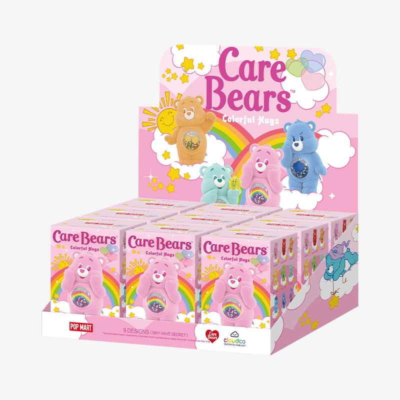 POP MART Care Bears Colorful Hugs Series Figures [1 Sealed Case]