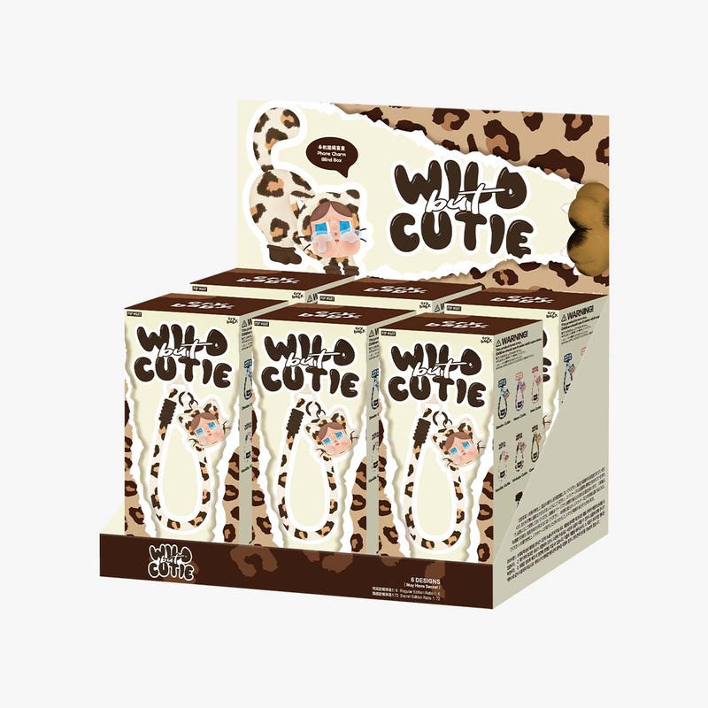 POP MART CRYBABY Wild but Cutie Series-Phone Charm [1 Sealed Case]