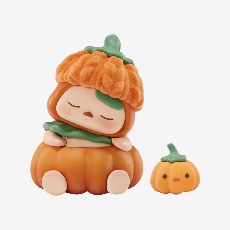 POP MART PUCKY Pumpkin Baby Figure