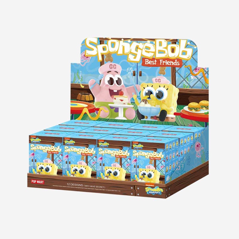 POP MART SpongeBob Best Friends Series Figures [1 Sealed Case]
