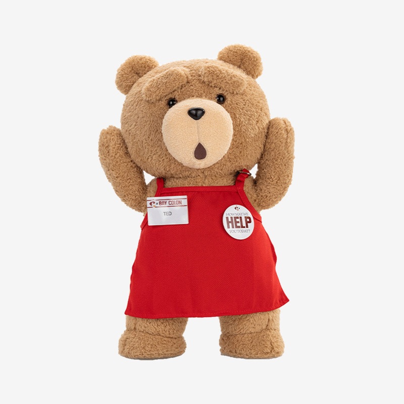 POP MART Ted2-ted Action Plush Figure