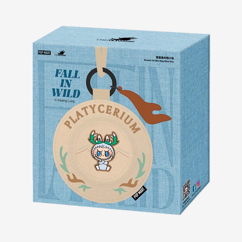 POP MART THE MONSTERS FALL IN WILD SERIES-Bucket Hat Mini Bag [1 BIind Box]