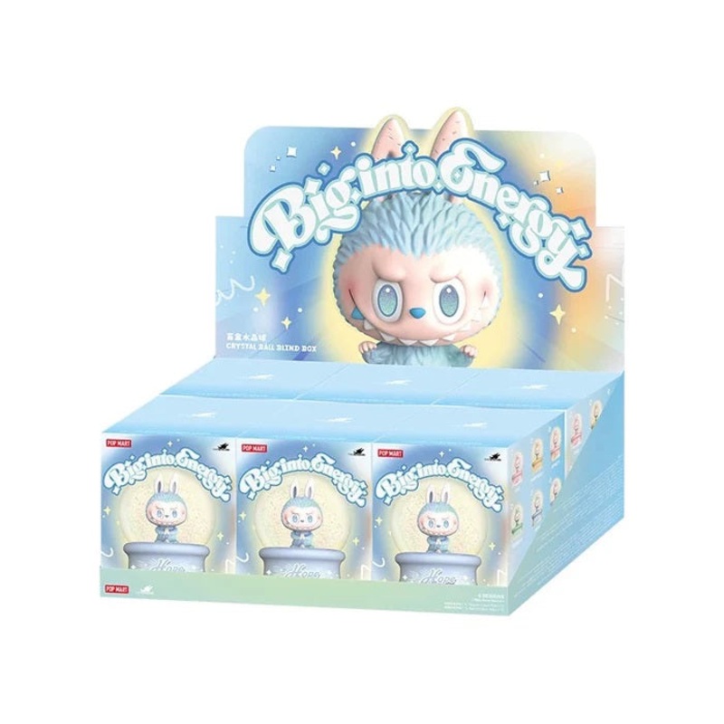 POP MART THE MONSTERS Labubu Big Into Energy Series Crystal Ball [1 Sealed Case]