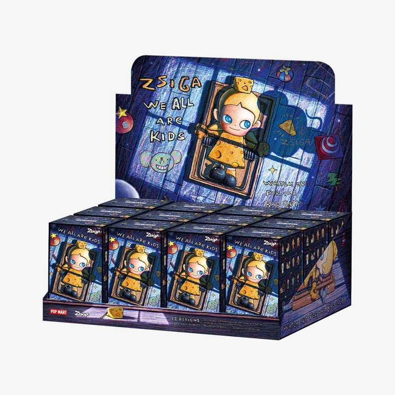 POP MART Zsiga We All Are Kids Series Figures [1 Sealed Case]